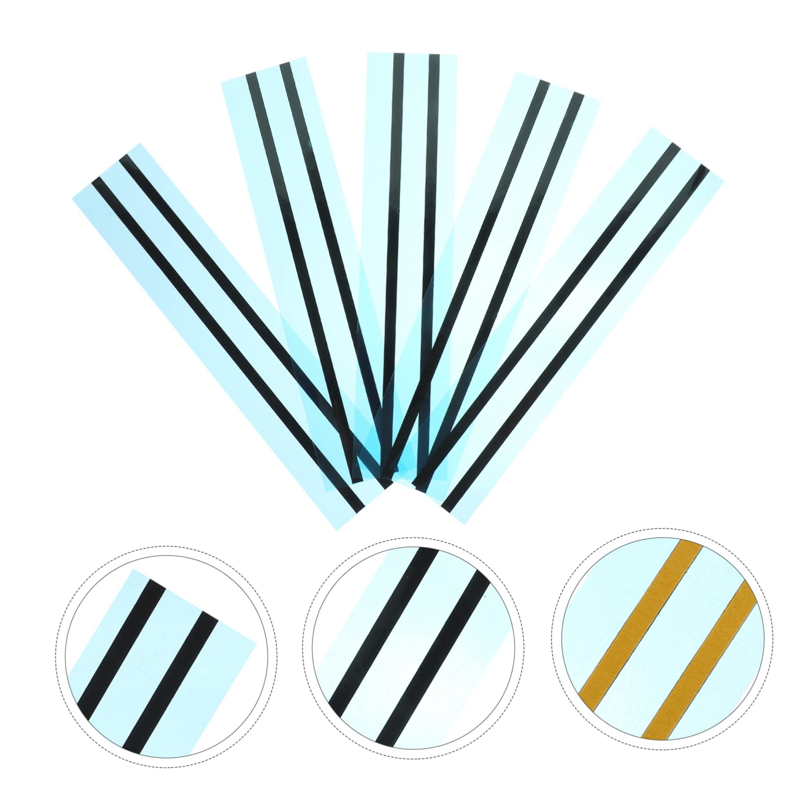 Lot De 5 Rubans Adhésifs LCD Double Face Pour Téléphone Portable Faciles à Tirer Sur L'écran