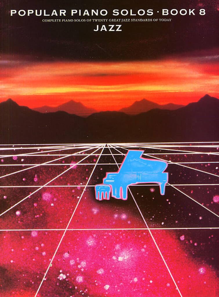 Popular piano solos-Book 8-Jazz-music book