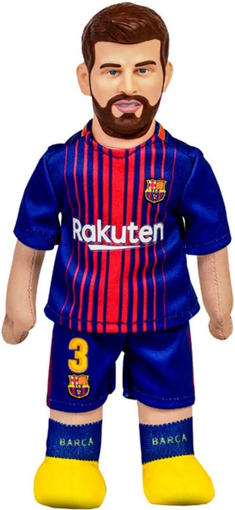 TOODLES DOLLS FC Barcelona Realistic Figure Players, 45 cm/17.7 in Sizes (Messi, Neymar JR, Suarez, Pique, Iniesta)