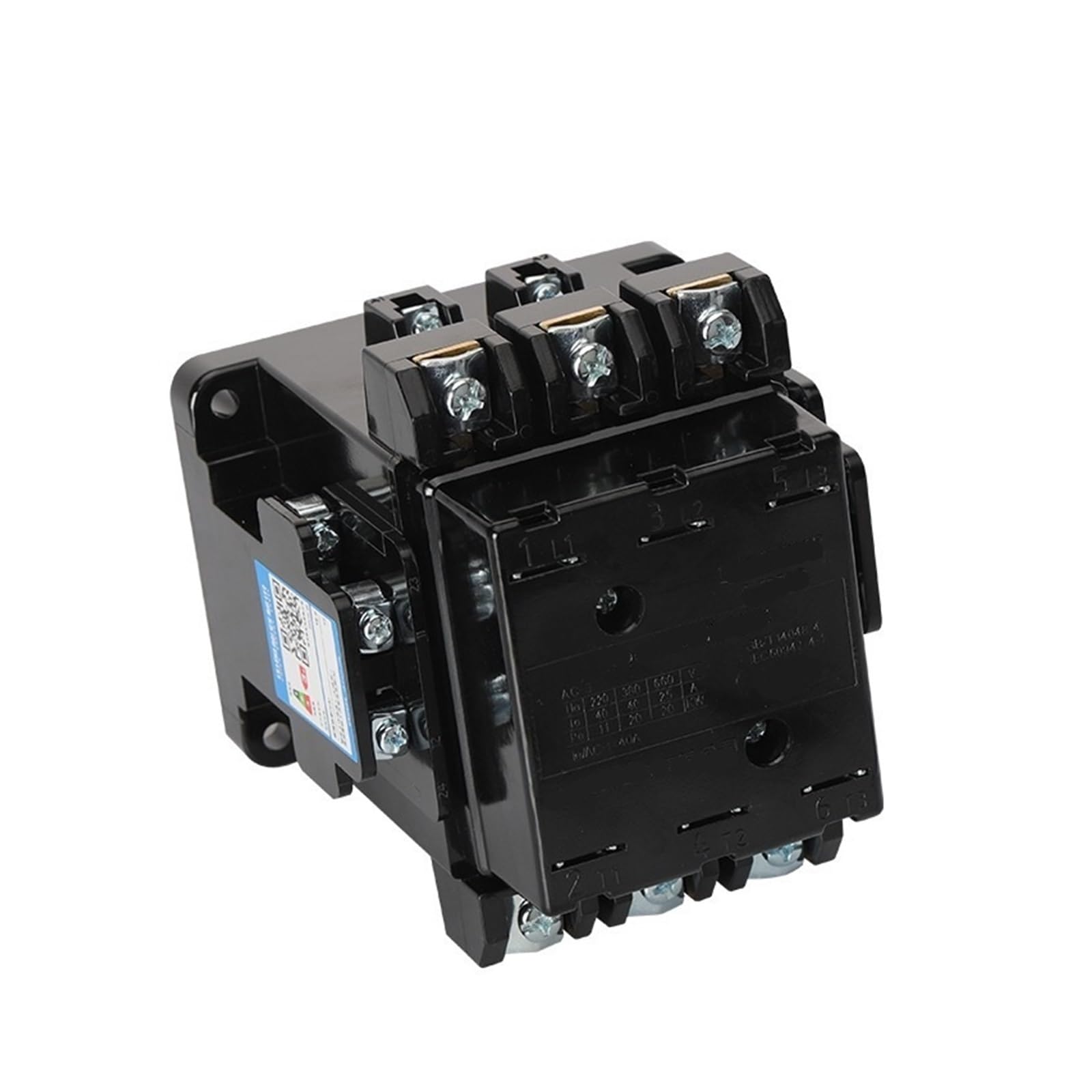 GVEXLUOQ CDC10-40A AC contactor CJ10 AC CJT1 220V Household 380V Three-Phase(CDC10-40 220V)