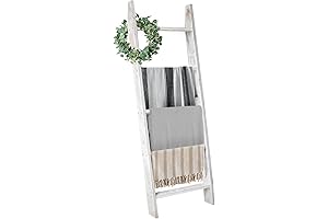 Decorative Wooden Blanket Ladder