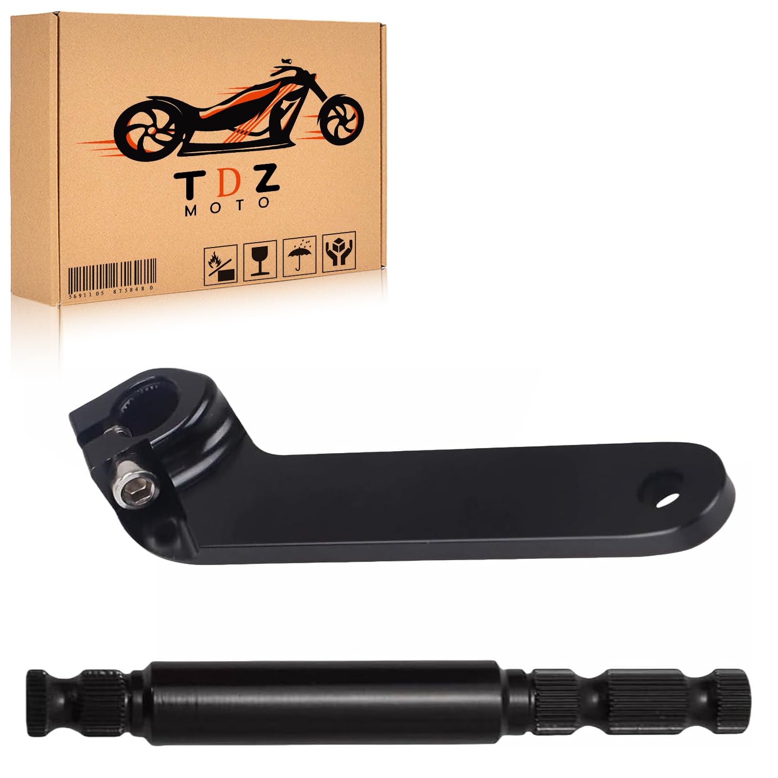 AYK　EXL480 Amazon.com: TDZ Black 2PC Steel Inner Shifter Lever Shaft