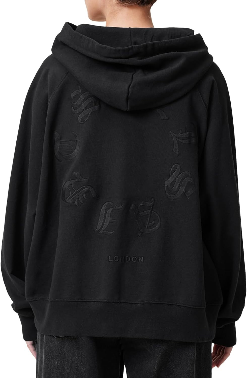 AllSaints womens Tieroth Talon Hoody - Image 9