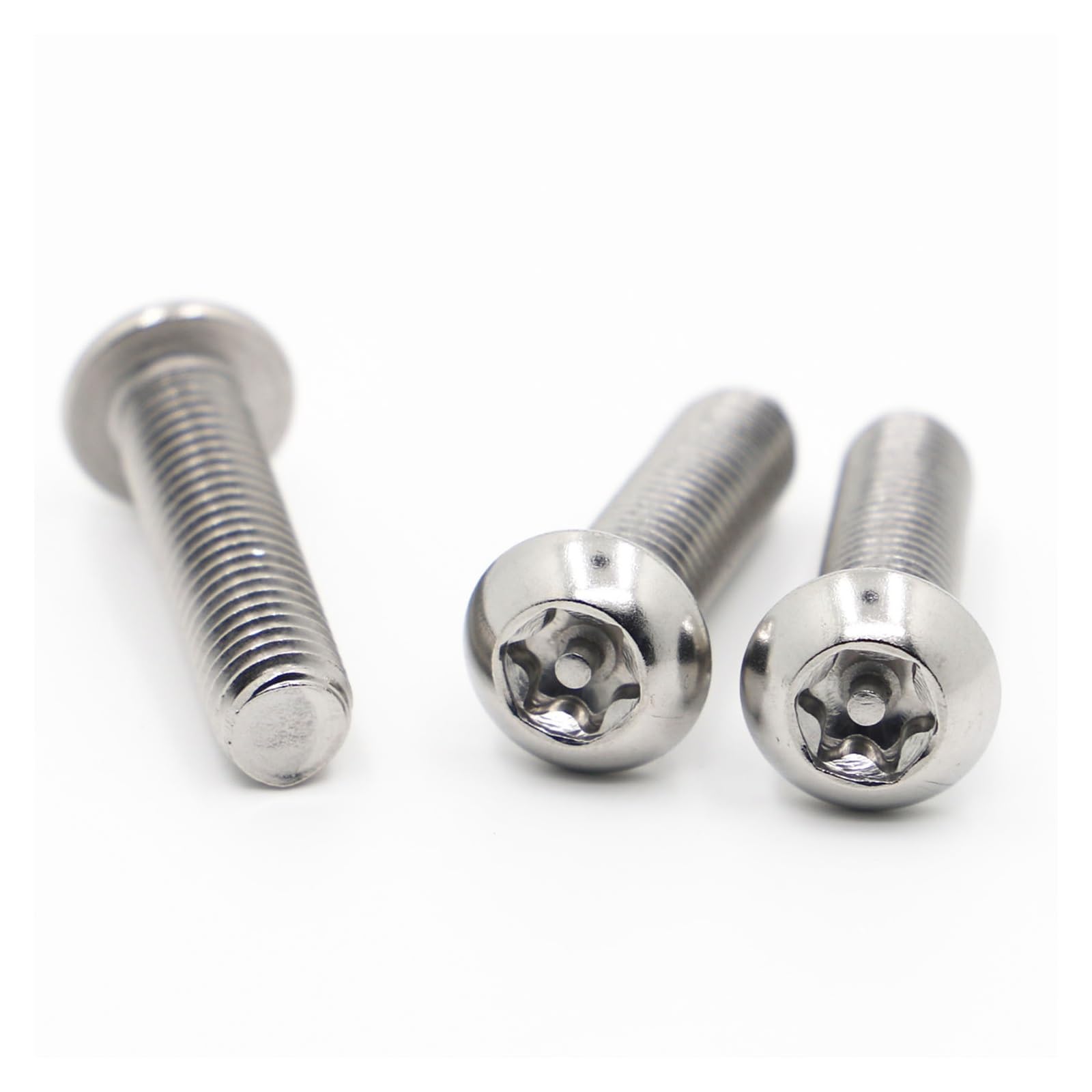 5-50 STÜCKE Sicherheitsschraube M2 M2.5 M3 M4 M5 M6 M8 A2 304 Edelstahl Torx Halbrundkopf Manipulationssichere Sicherheitsbolzenschrauben mit Stift(20mm,M5 10pcs)