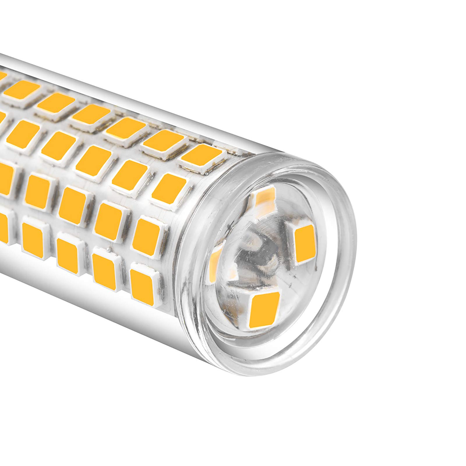 Ampoule LED G9 15 W Ampoules LED Maïs à intensité variable, Ampoules G9 150 W Ampoules halogènes G9 équivalentes 3000 K Ampoules LED G9 en céramique blanc chaud, 6 pièces