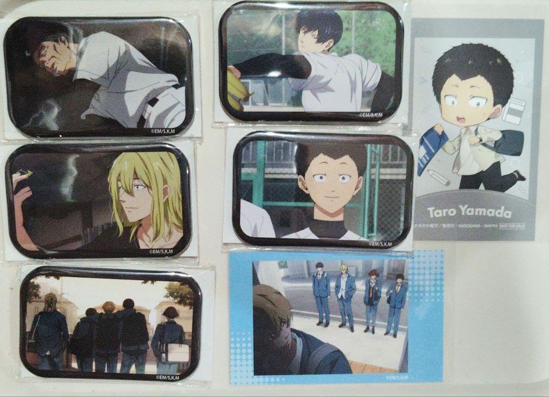 忘却バッテリー 場面写缶バッジ イオン 清峰葉流火 忘却バッテリー