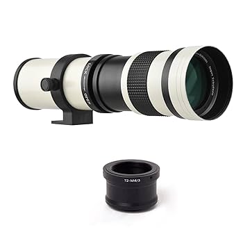 Amazon | カメラ MF 超望遠ズームレンズ F/8.3-16 420-800mm T2