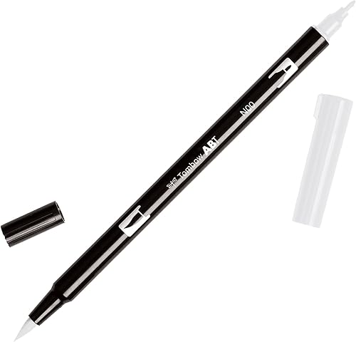 Tombow Rotulador artístico de doble pincel N00 licuadora incolora paquete de 1 56645-S