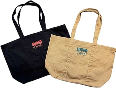 Amazon.co.jp: スーパービーバー ビッグ トートバッグ 黒のみです