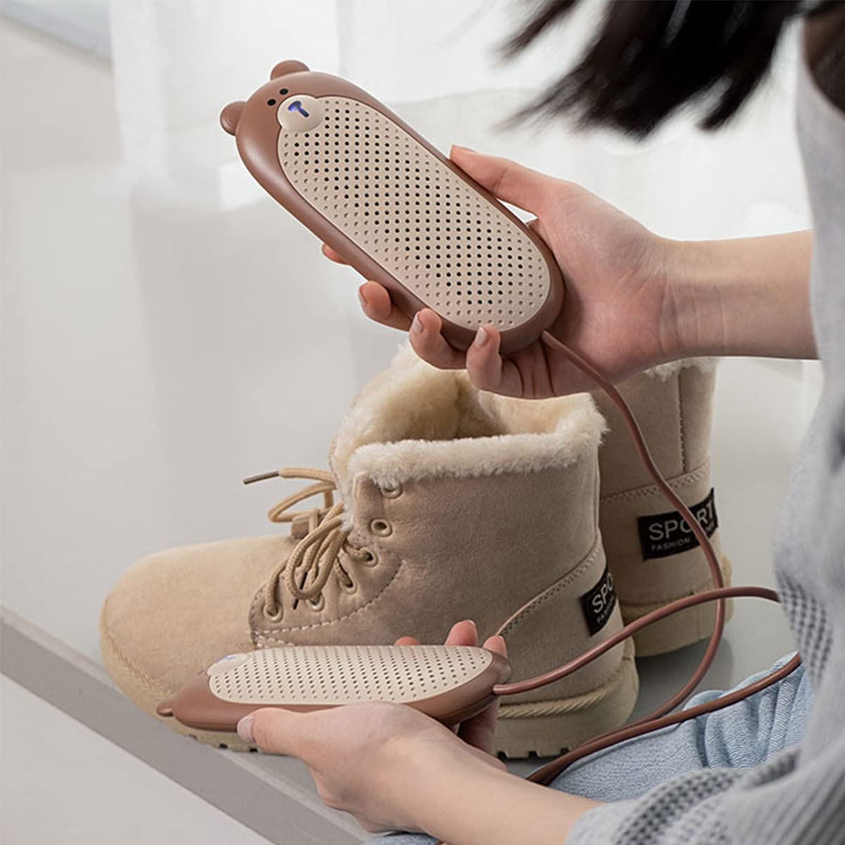 Sèche-chaussures, Portable Intelligent À Minuterie Et Température Constante Pour Chaussures, Chaussettes De Ski