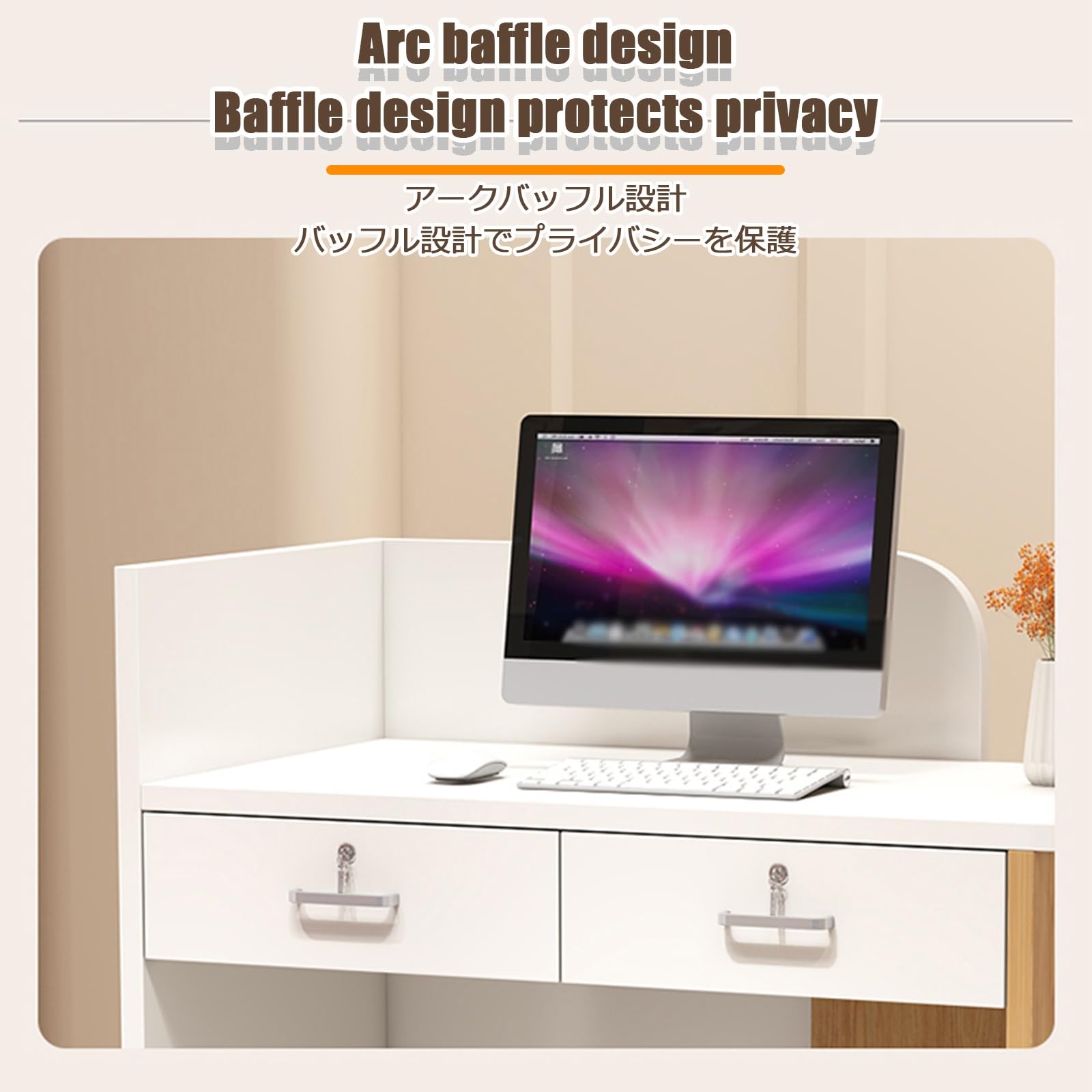 HUFIREHU Comptoir RéCeption Meuble De RéCeption Comptoir De Bureau