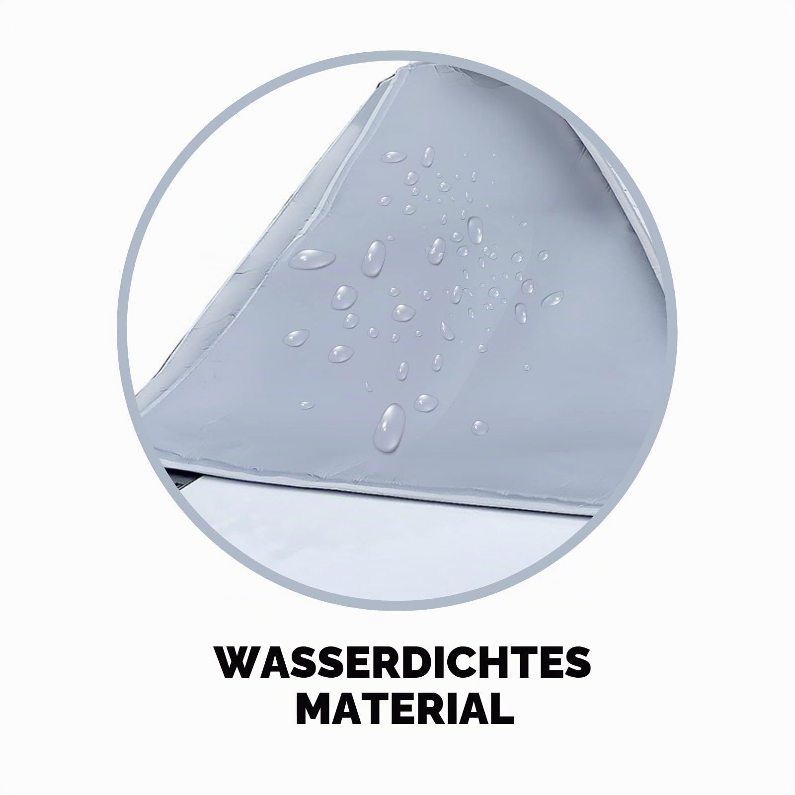 MARVIX VW T5 T6 Thermo-Schutzabdeckung für Außen-Windschutzscheibe Silber-Blenden Premium Mehrschichtiges Material Van-Blackout-Kabine Bildschirm Transporter Wohnmobil