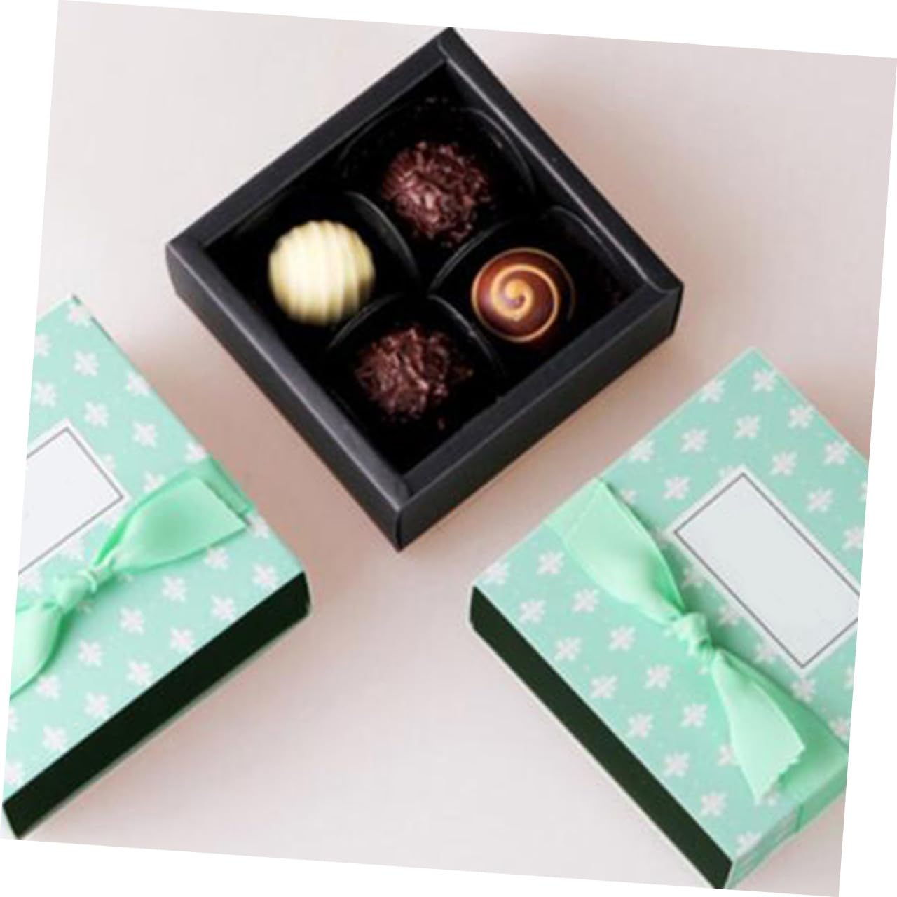 Alipis 3 Juegos Bandeja De Chocolates Envoltorios De Chocolate Moldes para Mini Muffins Vaso De Papel para Muffins Vasos De Papel De Chocolate Bandeja De Postres Galleta Black 200 Uds * 3