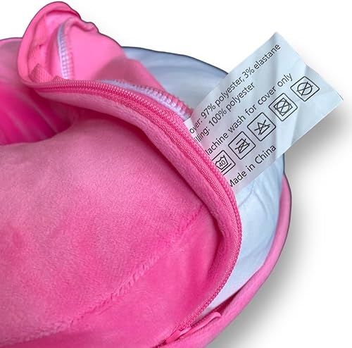 Miniatura 6 de Klushies Almohada para piercing de oreja con funda de almohada extra, almohadas de espuma para personas que duermen de lado con corte medio o