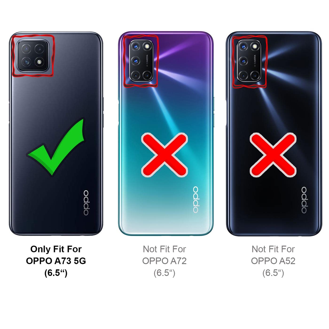 4 Pezzi] VETRO TEMPERATO PER OPPO A73 5G PELLICOLA PROTEGGI