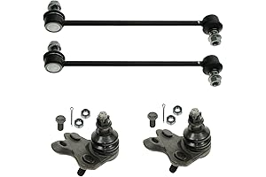 TRQ Front Lower Ball Joints & Sway Bar End Links Kit Set...
