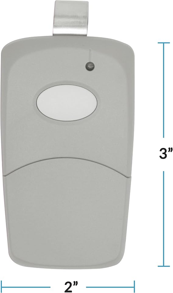 Garage Door Remote Replacement for Linear Multi-Code 3089 308911 MCS308911 (White) (2 Pack)