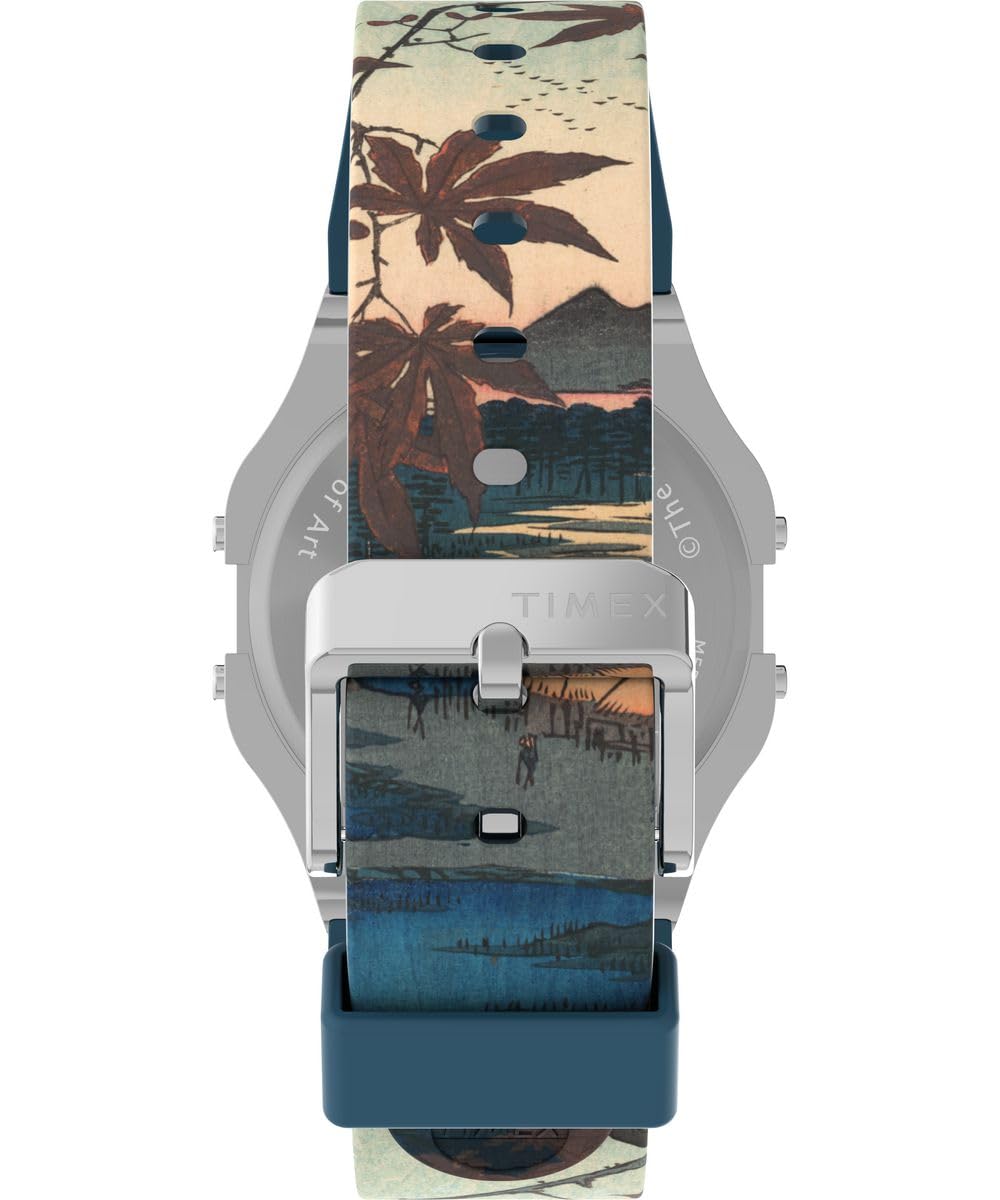Timex Unisex Digital Quartz Watch with a Plastic Strap