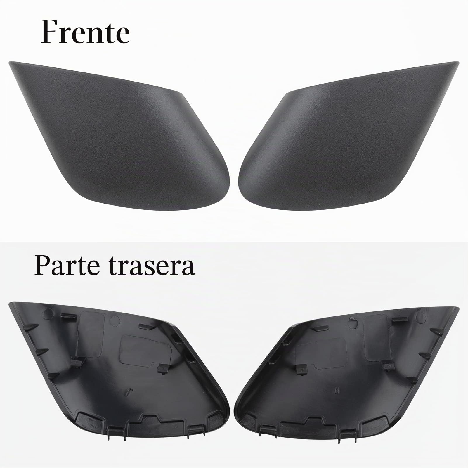 KASturbo Cubierta Retrovisor Trasera Tapa de Espejo Latera para Fiat Grande Punto Evo 735596884 735539385 Izquierda Derecha