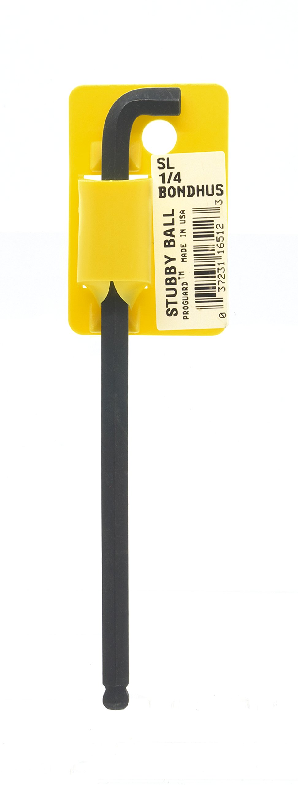 Bondhus, SBL1/4 Stubby Long Series BALLEND HEX Key, 1/4 ", 16512