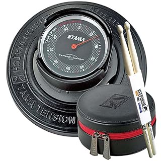 Tama TW200 Tension Watch Accordeur + tw2b Étui + keepdrum Baguettes - Les Beatles, Paul McCartney, John Lennon, RIngo Starr, George Harrison