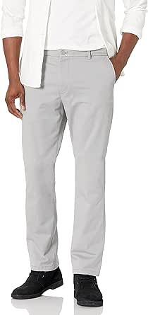 IZOD mens Saltwater Stretch Flat Front Straight Fit Chino Pant at ...