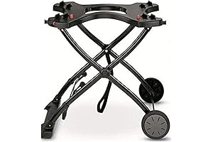 Weber Q Grill Cart: Foldable Table with Transport