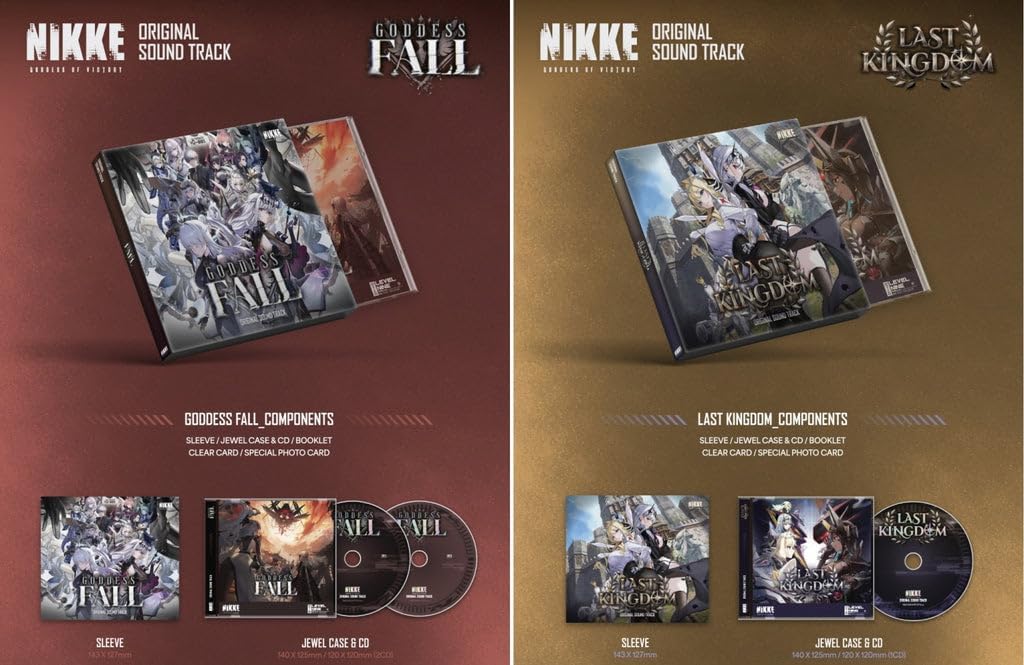 Goddess of Victory: Nikke 승리의 여신 니케 OST Album (GODDESS FALL+LAST KINGDOM)