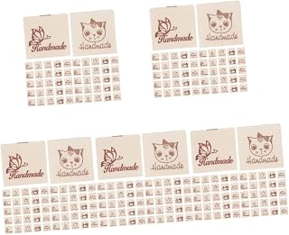 COHEALI 500 pcs Clothing Label Clothing Tagger Woven Sewing Label Clothing Tags and Labels Customize Love