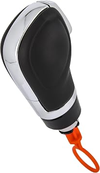 Recambo Automatic Gear Knob for Audi A5 8T 8F 2007-2016 Plug & Play Car Gear Lever Selector Lever Black / Chrome