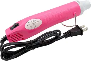 Mini Hot Air Gun for DIY Crafts, Embossing, Shrink Wrapping, Drying Paint