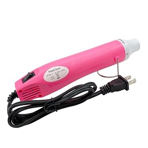 Heat Gun Mini Hot Air Gun for DIY Crafts Portable Heat Air Gun Tool for Embossing Shrink Wrapping