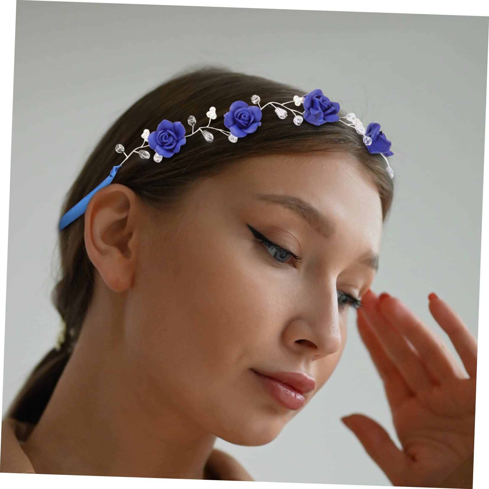 Didiseaon 5 Pz Cerchietto con strass palline per per bambini accessori per fascia da donna sposa hair charms hair jewelry decorazioni per matrimoni accessori per ragazze