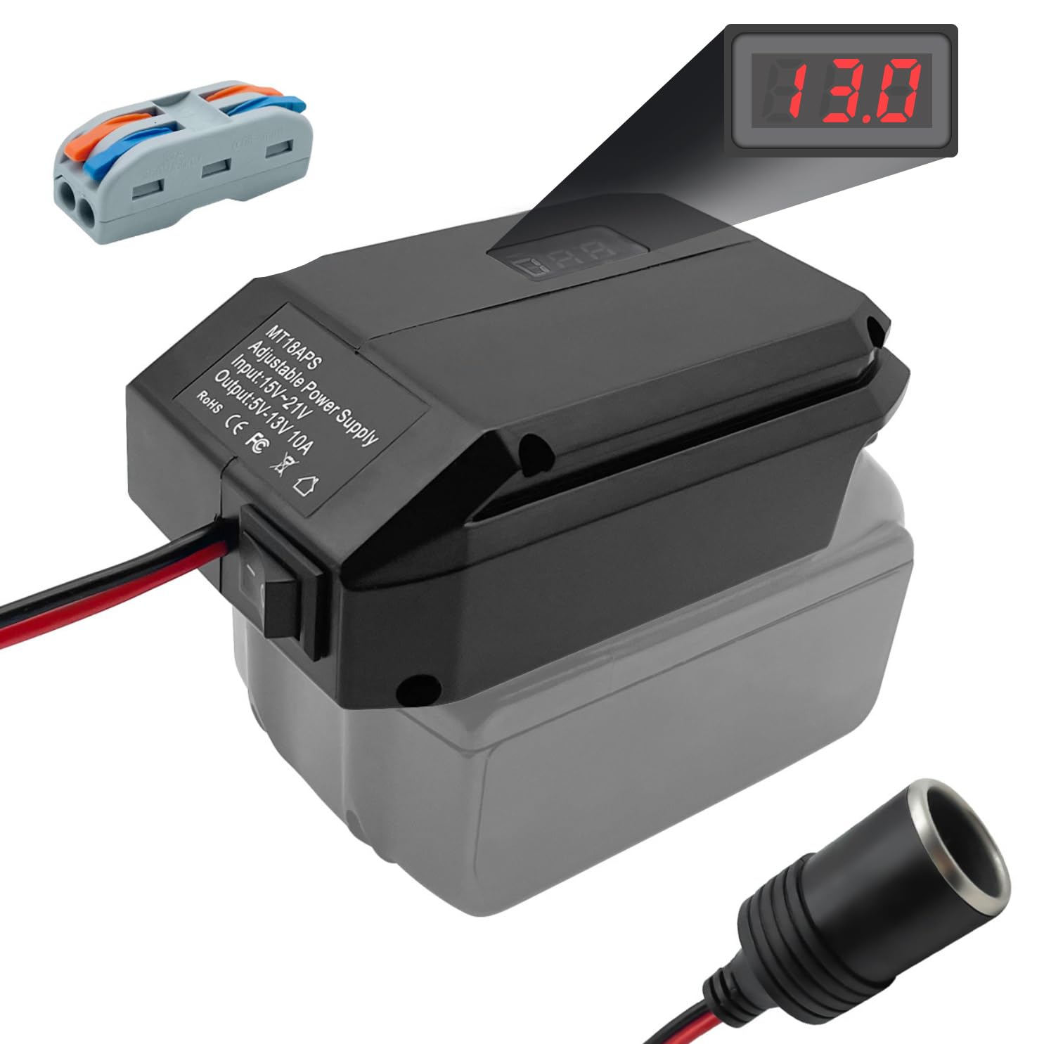 Amazon.co.jp: マキタ 互換 降圧コンバーター 18V→12V バッテリー
