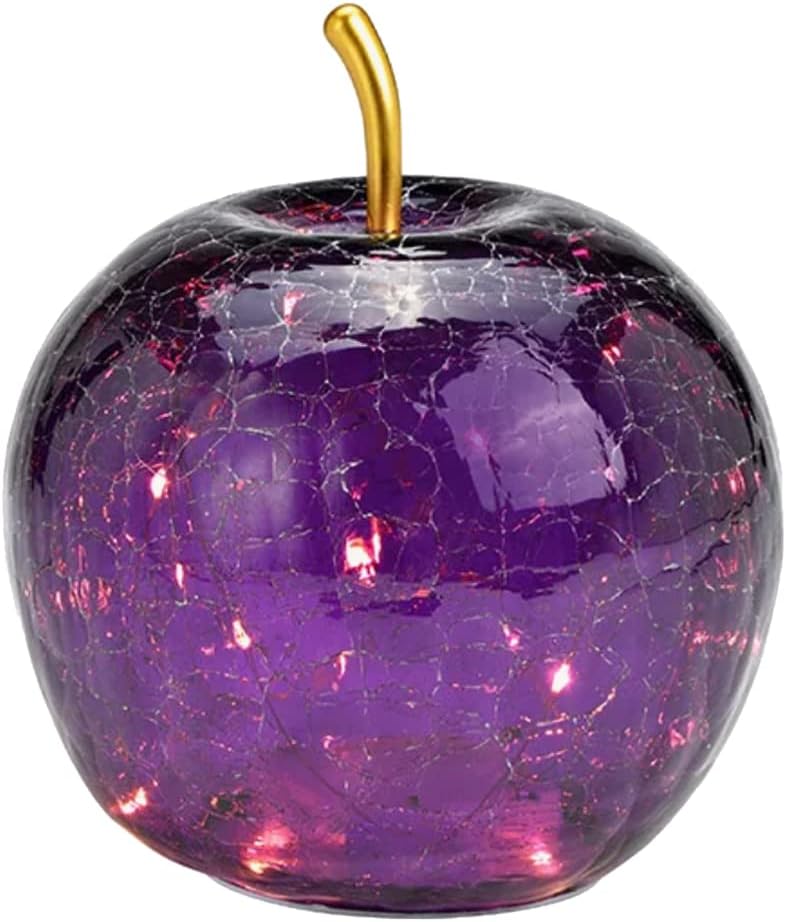 Süße Apfel-LED-Lampe Mit Timer - Dekoleuchte Für Gemütliches Ambiente