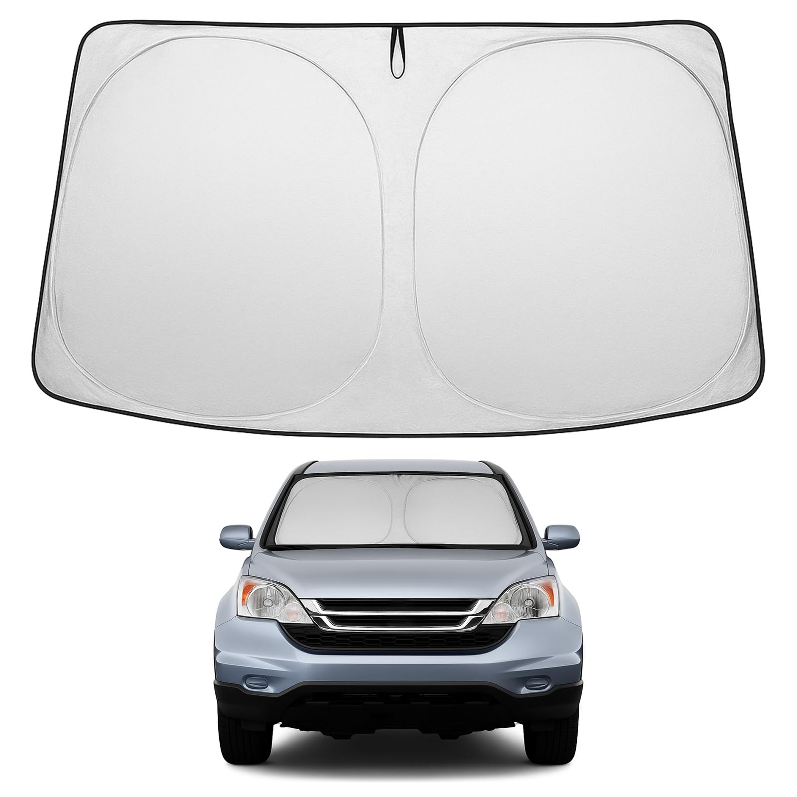 Proadsy Custom Fit 2007-2011 Honda CR-V Windshield Sun Shade, Blocks Heat