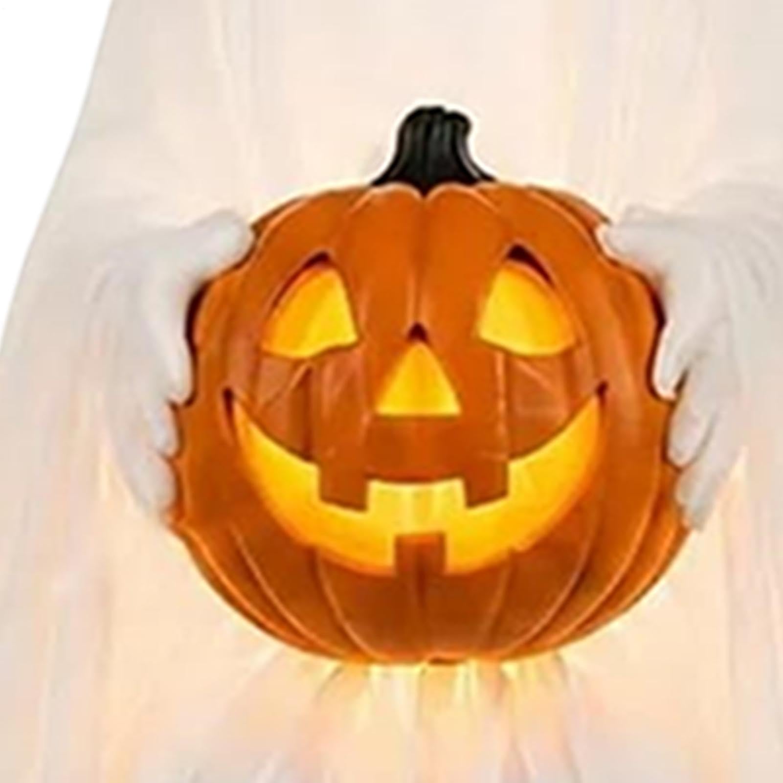 Oscillante Fantasma Outdoor Decor Hanging Garza Holding Puntelli Yard con | Decorazioni di Halloween all'aperto con telecomando per albero portico finestra prato giardino balcone porta casa
