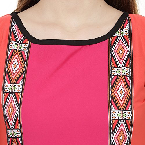 Image of ZIYAA Women's Crepe Straight Kurta