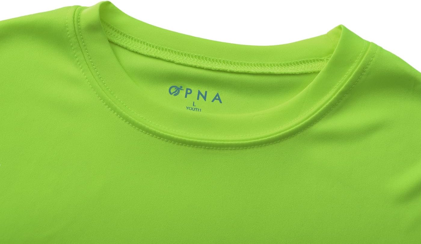 Opna Youth Boys Dri Fit Athletic T Shirts for Boys & Girls Sports Undershirt – Youth & Teen Sizes thumbnail