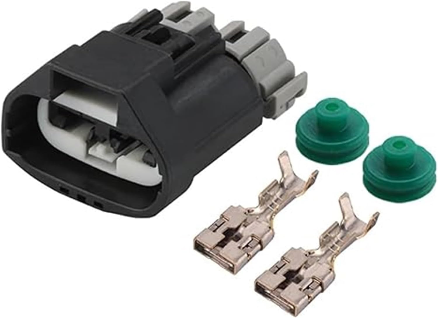 1/5/10/20/50 Sets 2 Pin 7283-3214-30 Automotive Female Connector Fan Socket(1 Set) Harness Connector Repair Kits(5 sets)