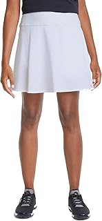 PUMA Women's Standard Pwrshape Solid Skirt, Bright White, Large