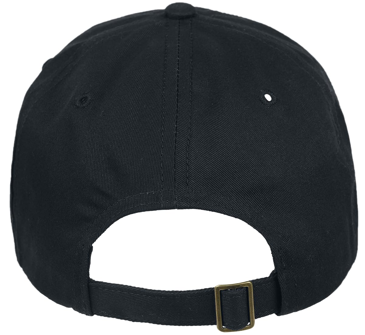 Iron Maiden Logo Hombre Gorra Negro 100% algodón