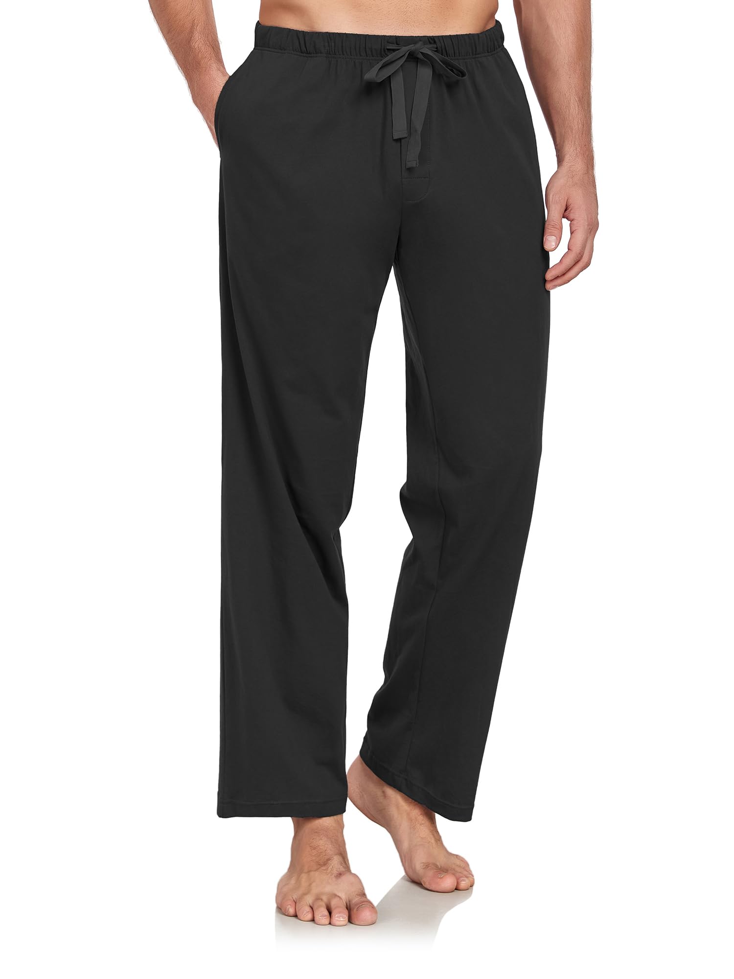 colorfulleaf Mens Soft Knit Pyjama Bottoms Loungewear Comfort Jogging Bottoms Tracksuit Bottoms with Pockets-picture-33