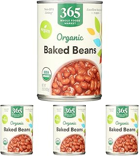 365 by Whole Foods Market, Organic Traditional Baked Beans, 15 Ounce (Pack of 4)