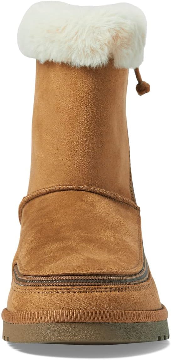 BILLY Footwear Cozy II Boots for Women Offers Man-Made Insole, Round Toe Silhouette, and Zippered Closure