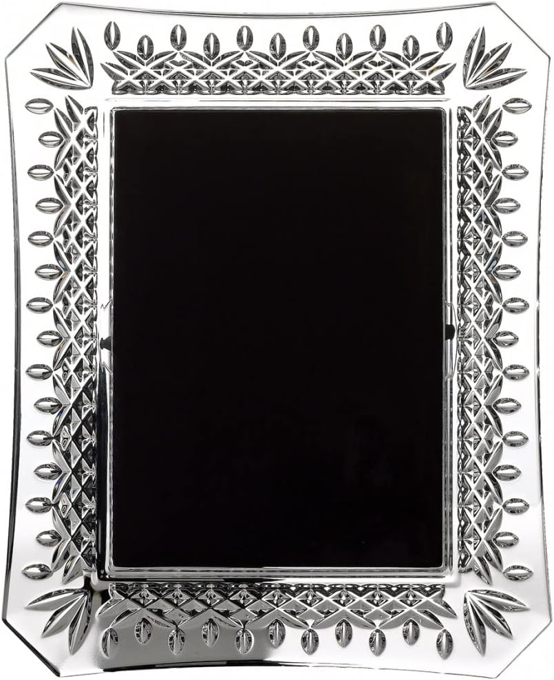 Embossed Crystal 5x7 Beveled Picture Frame