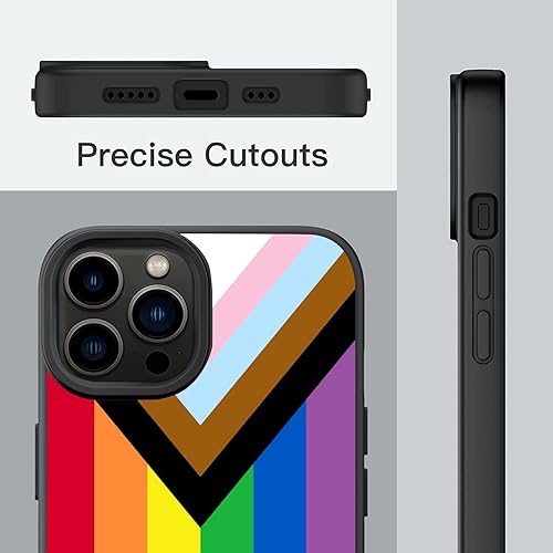 Miniatura 4 de Pride Flag Rainbow LGBT Love Welcome Here Funda compatible con iPhone 16 15 14 13 12 11 Pro Max Galaxy S25 S24 S23 S22 S21 S20 FE Plus UltraA16 A15