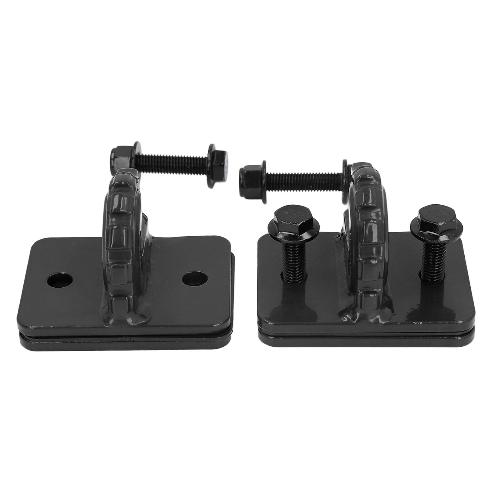 2er-Set Traktor-Eimerhaken-Set, 3/8 Zoll Legierter Stahl der Güteklasse 70, 7500 Lbs, Anschraubbarer Haken für Wohnmobil-UTV 15000 Lbs, Sicher mit 10,9-Bolzen, für