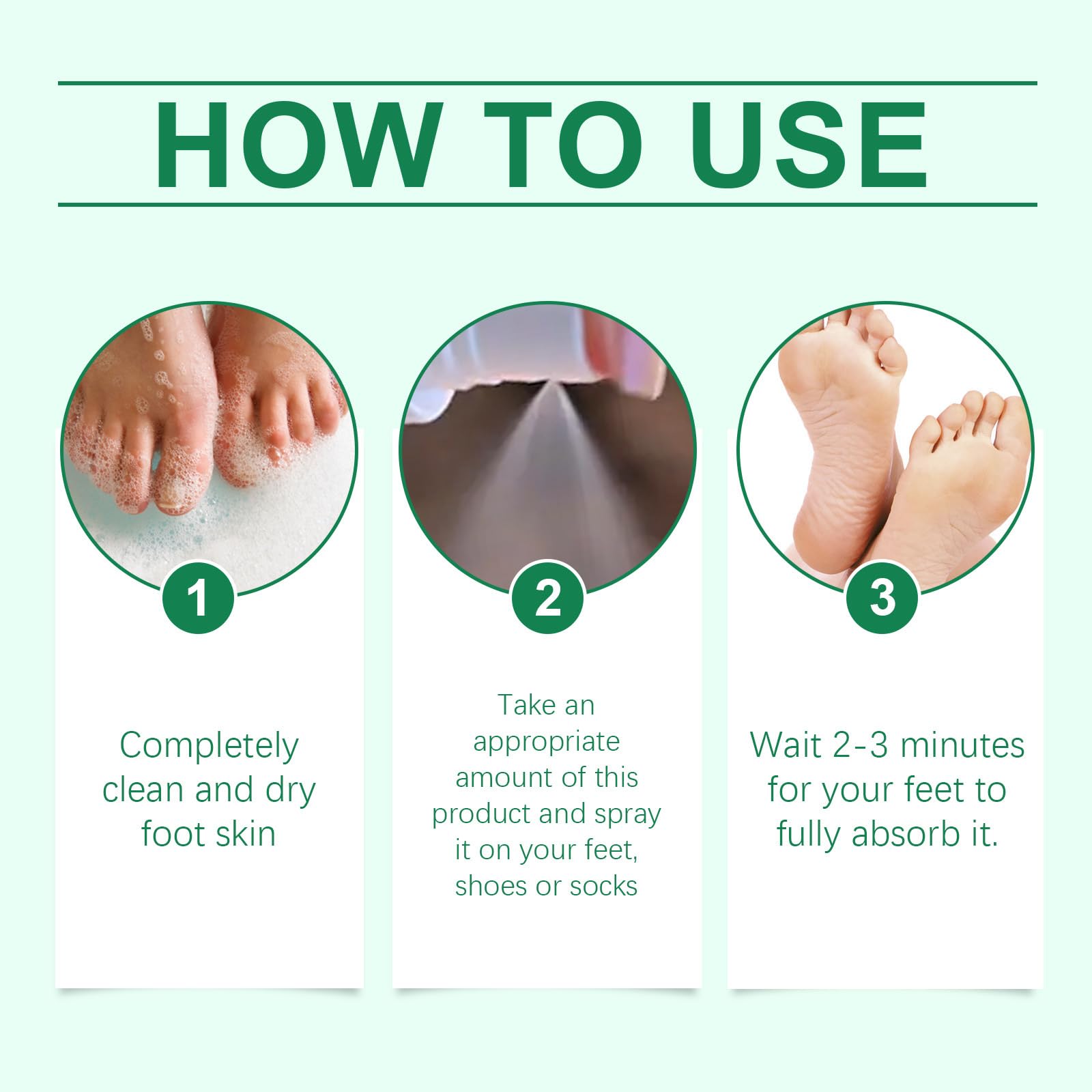 Spray para pies con aceite de árbol de té, control de olores para pies malolientes y piel propensa a la humedad, desodorante para zapatos y calcetines, removedor de sudor para pies, ambientador de