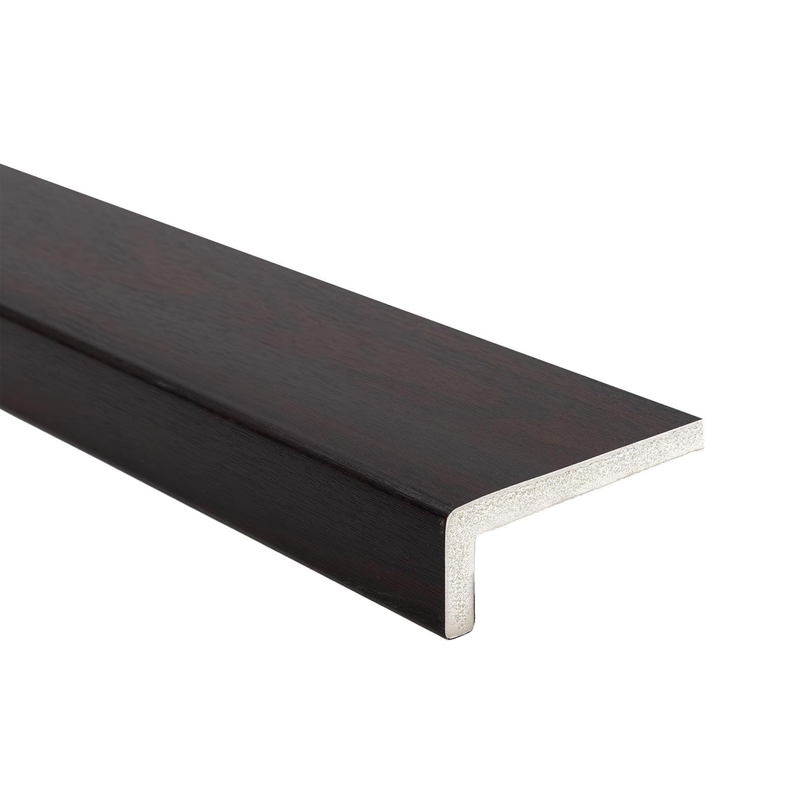 Truly Pvc Limited Rosewood Window Board Capping Cover (1.25M) - 175Mm